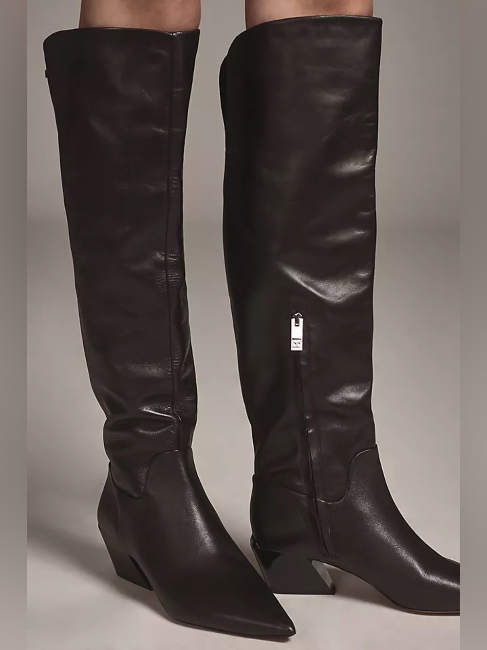 Anthropology Sarto Gwyn Pointed Toe Over the Knee Boots